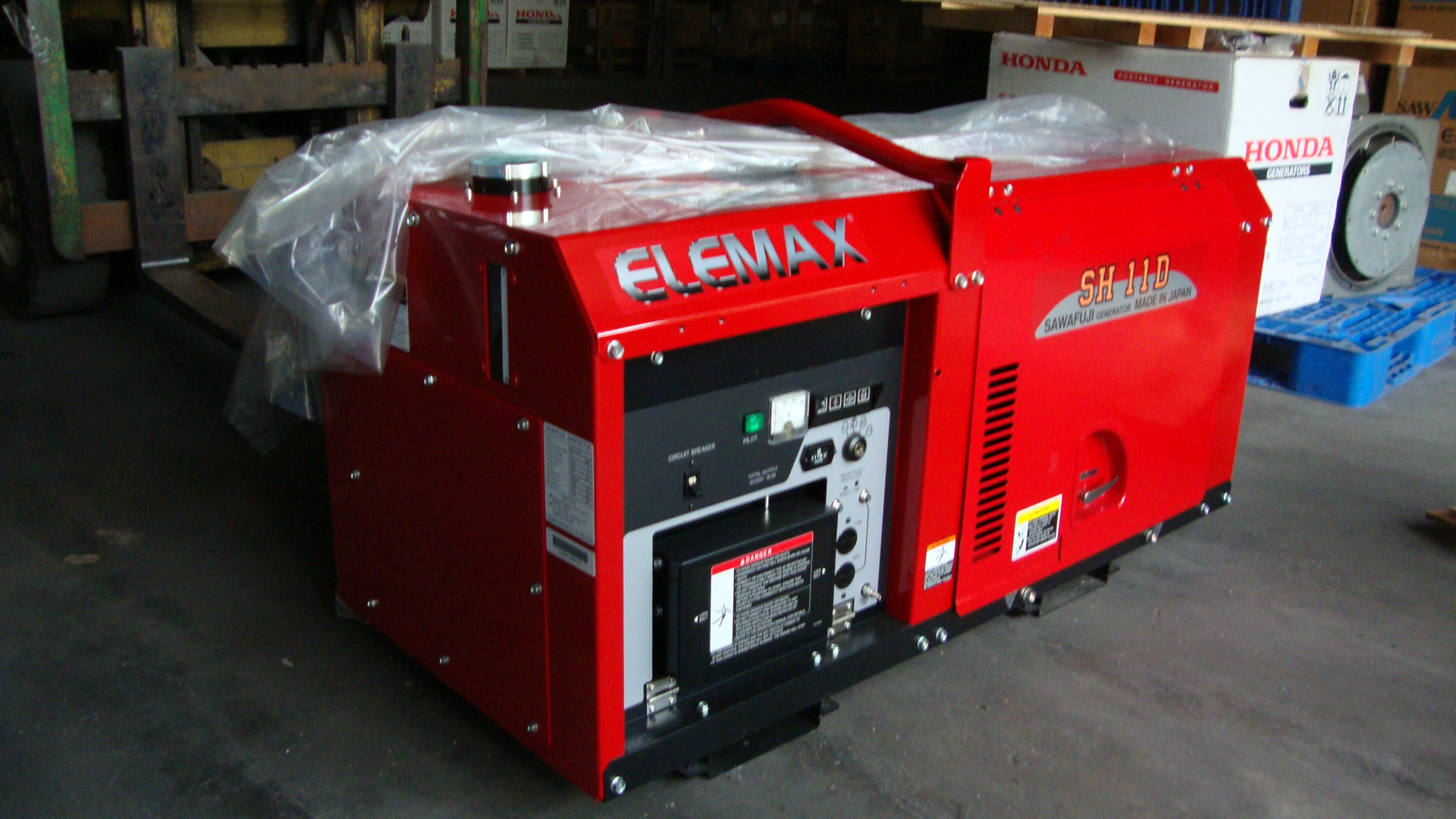 Máy phát điện Elemax SH11D - Máy phát điện Toàn Thắng Hà Nội